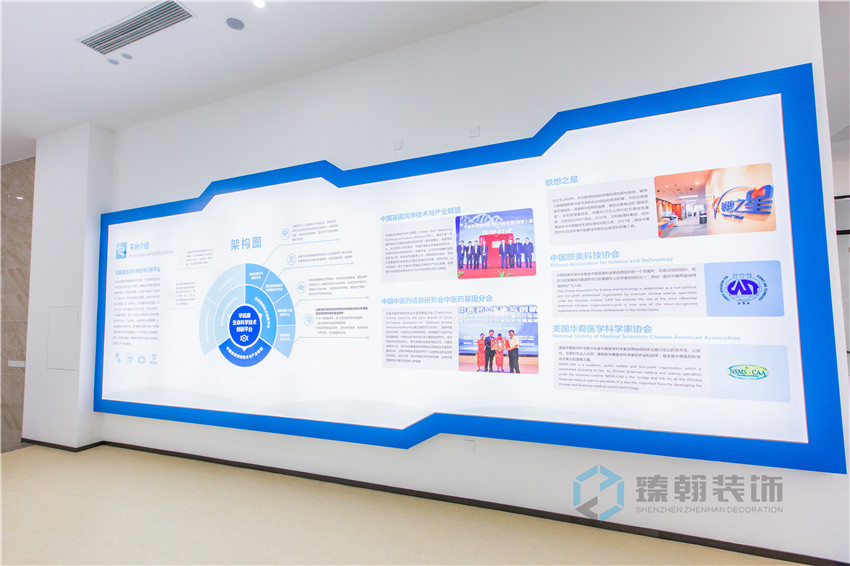 400㎡華因康展廳裝修設(shè)計