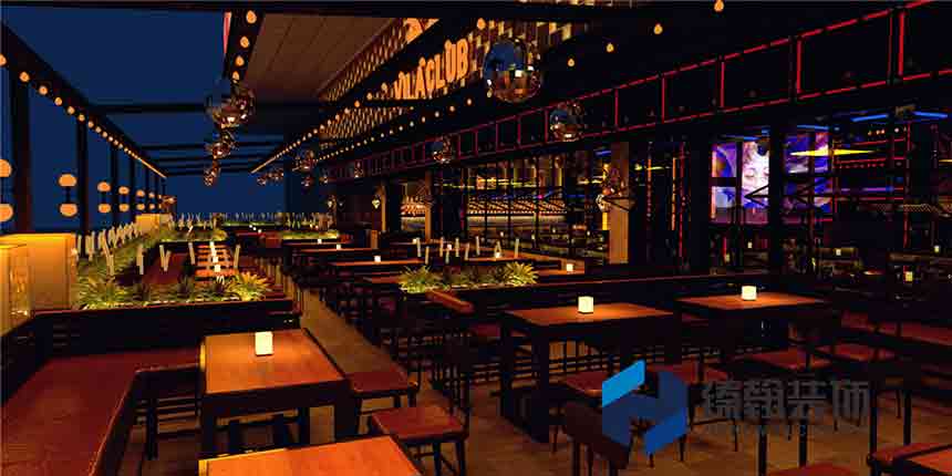 600㎡VILA CLUB 酒吧裝修設(shè)計