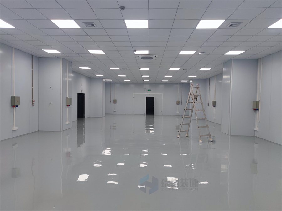 3000㎡深圳韻騰激光廠房，展廳，辦公室設計裝修